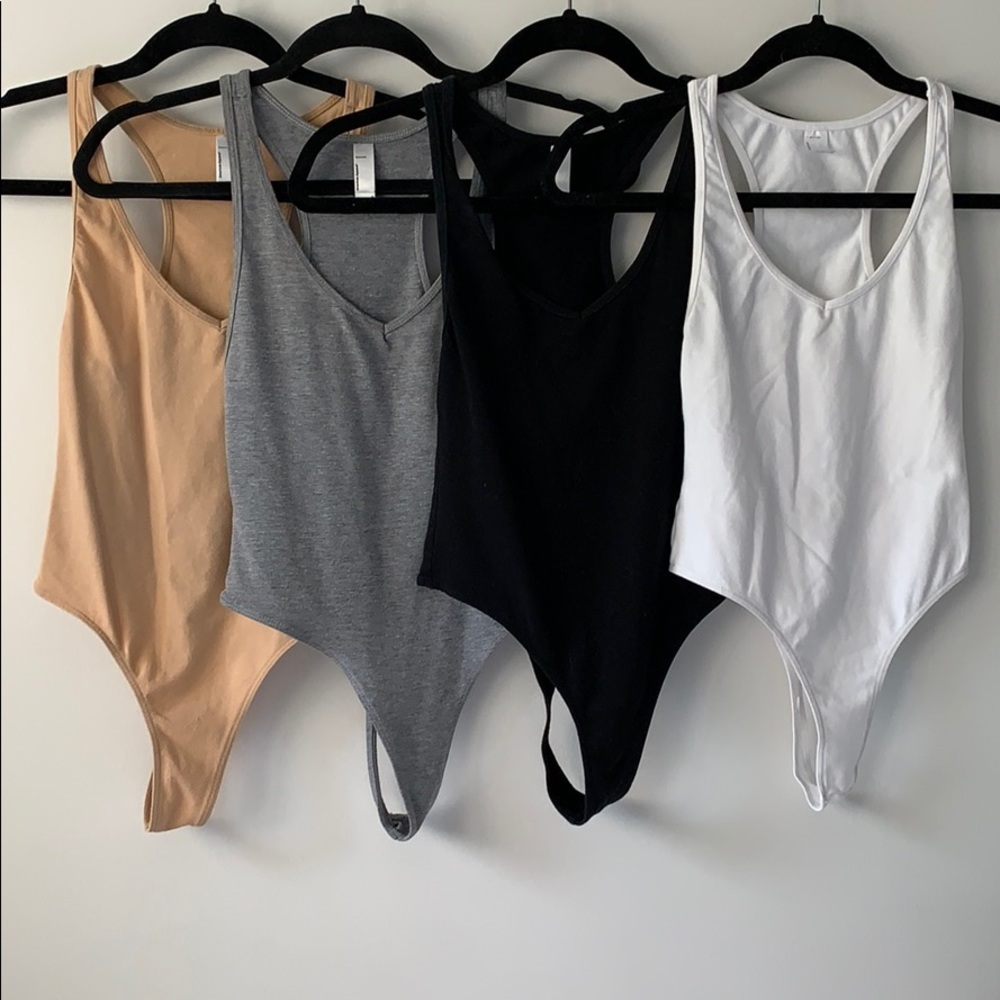 AMERICAN APPAREL COTTON SPANDEX 4 PACK SET